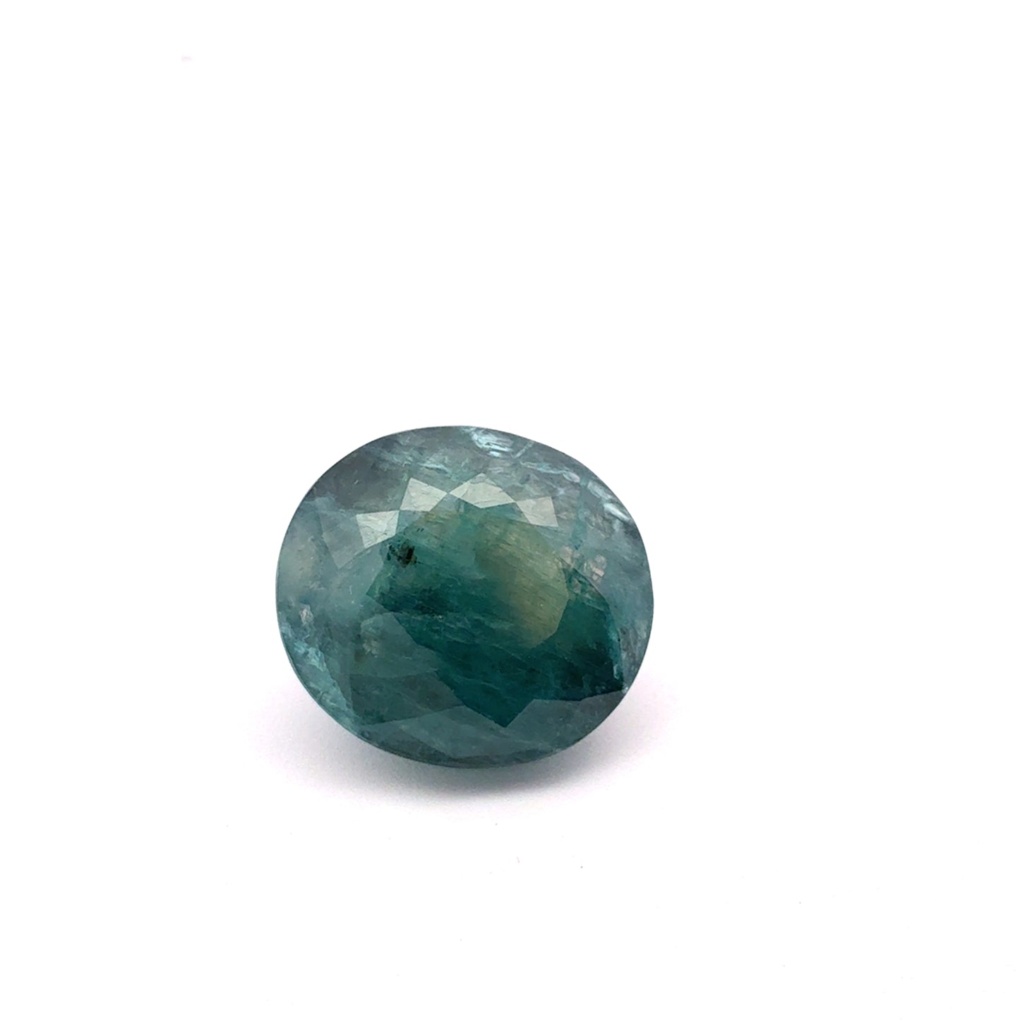 14.88 carat Blue-Green Grandidierite