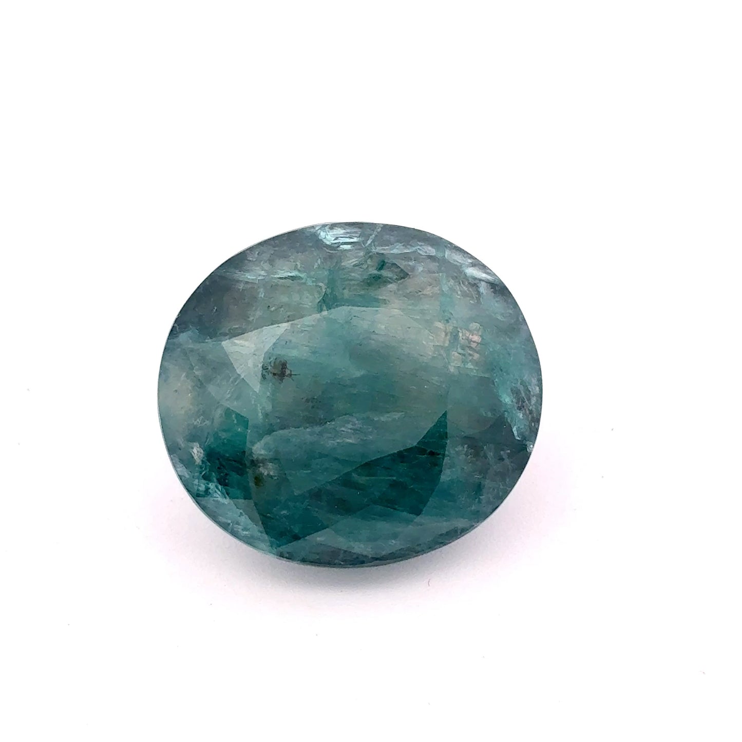 14.88 carat Blue-Green Grandidierite