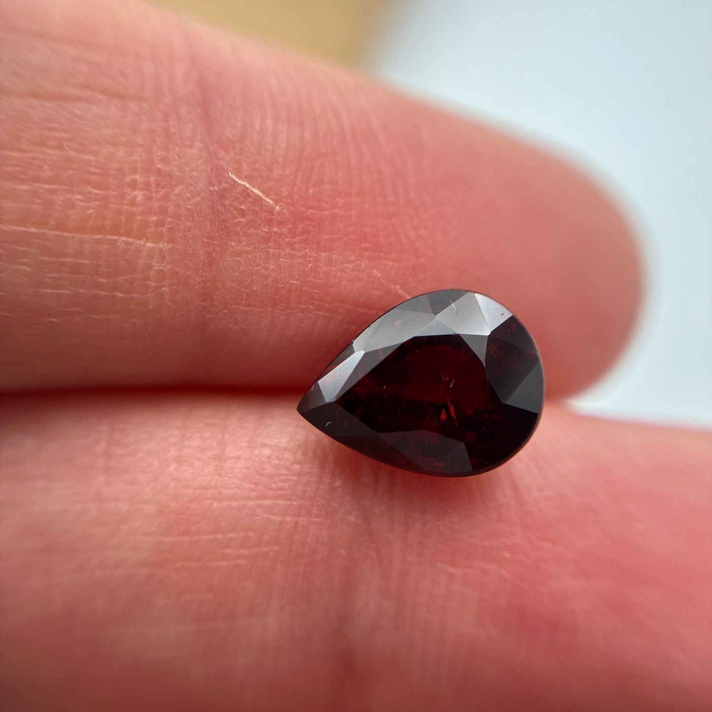 3.11 carat Spessartite Garnet, 10x7.6mm Pear cut