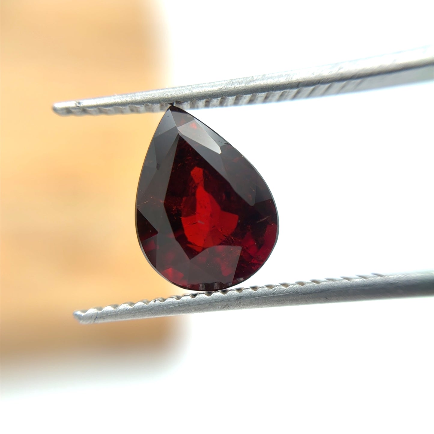3.11 carat Spessartite Garnet, 10x7.6mm Pear cut
