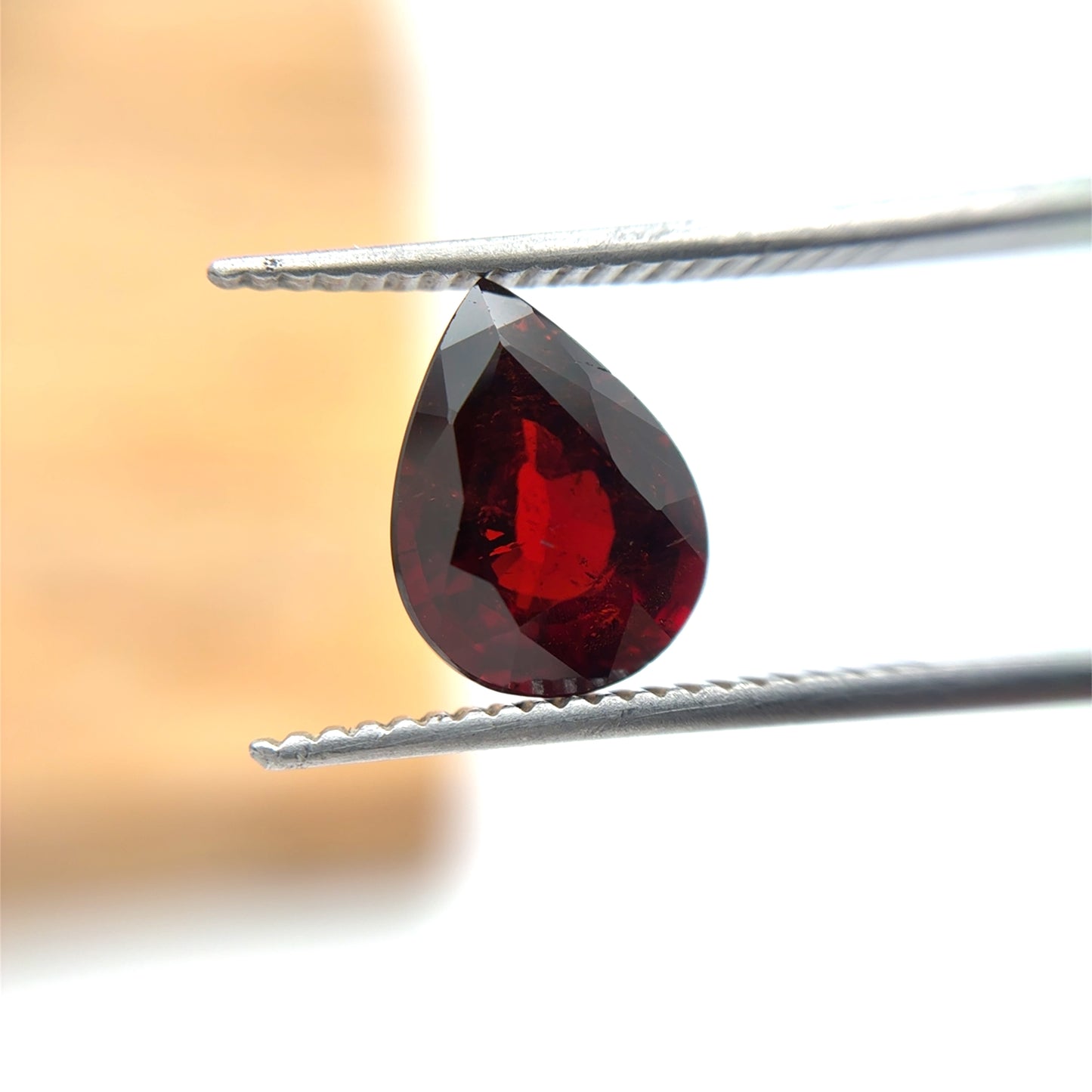 3.11 carat Spessartite Garnet, 10x7.6mm Pear cut