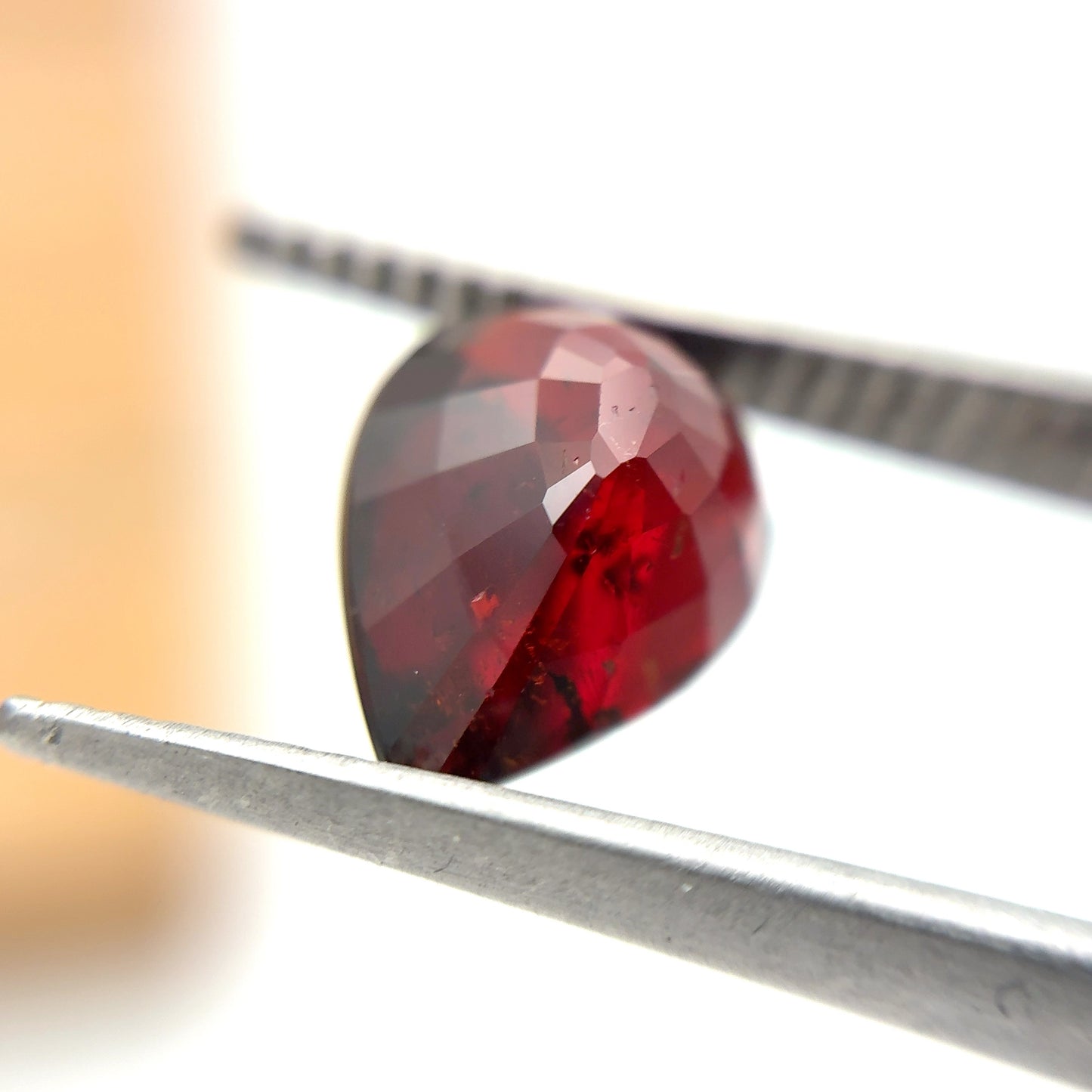 3.11 carat Spessartite Garnet, 10x7.6mm Pear cut