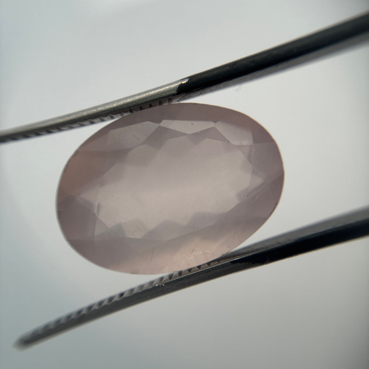 18x13mm Oval Cut Rose Quartz, 10.62 carat Loose Stone
