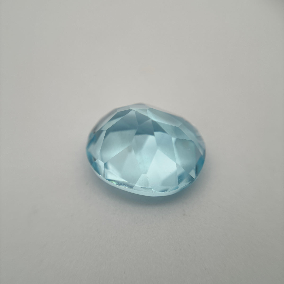 14x12mm Light Blue Topaz, 10 carat Loose Gemstone