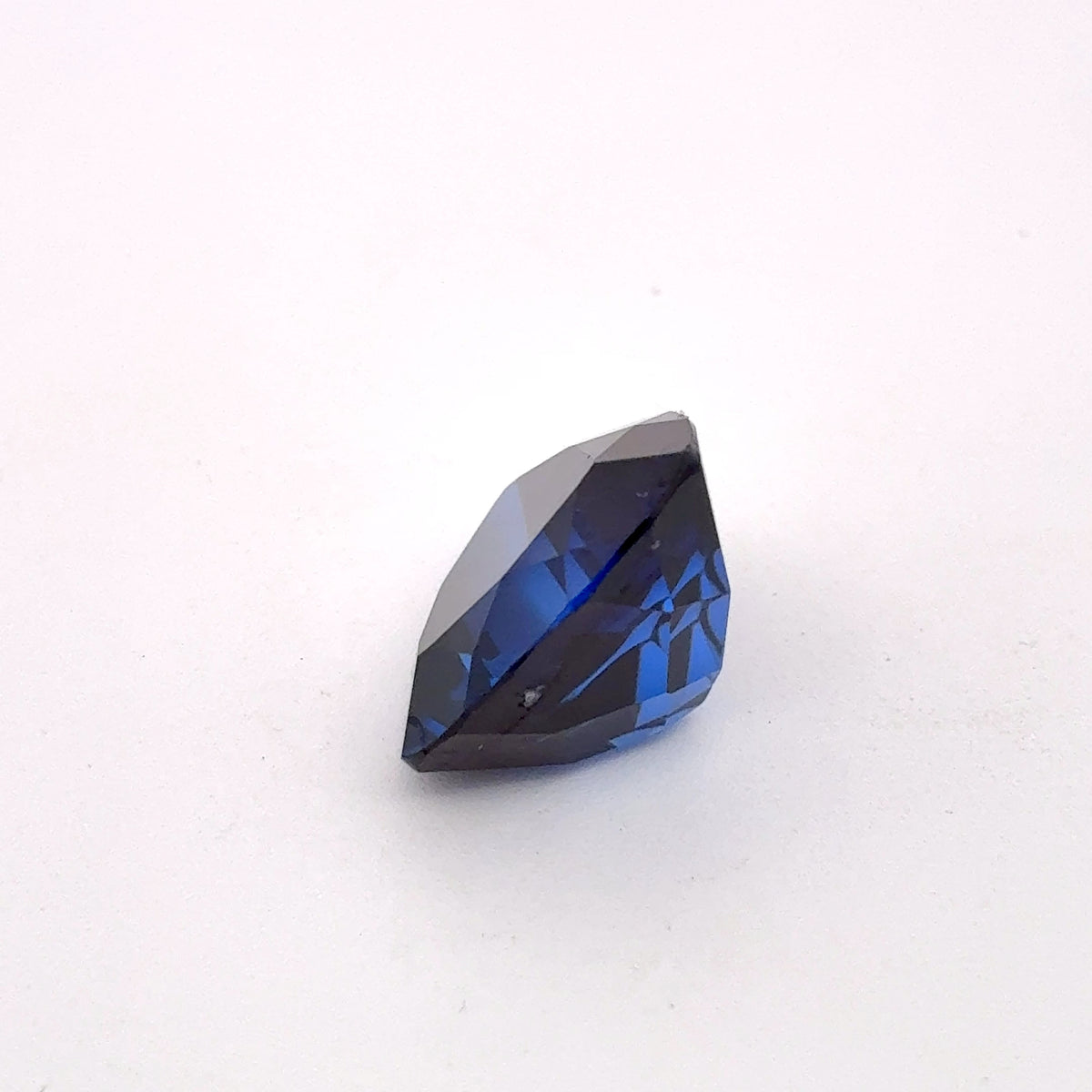 12mm Loose Trillion Cut Lab Created Blue Sapphire