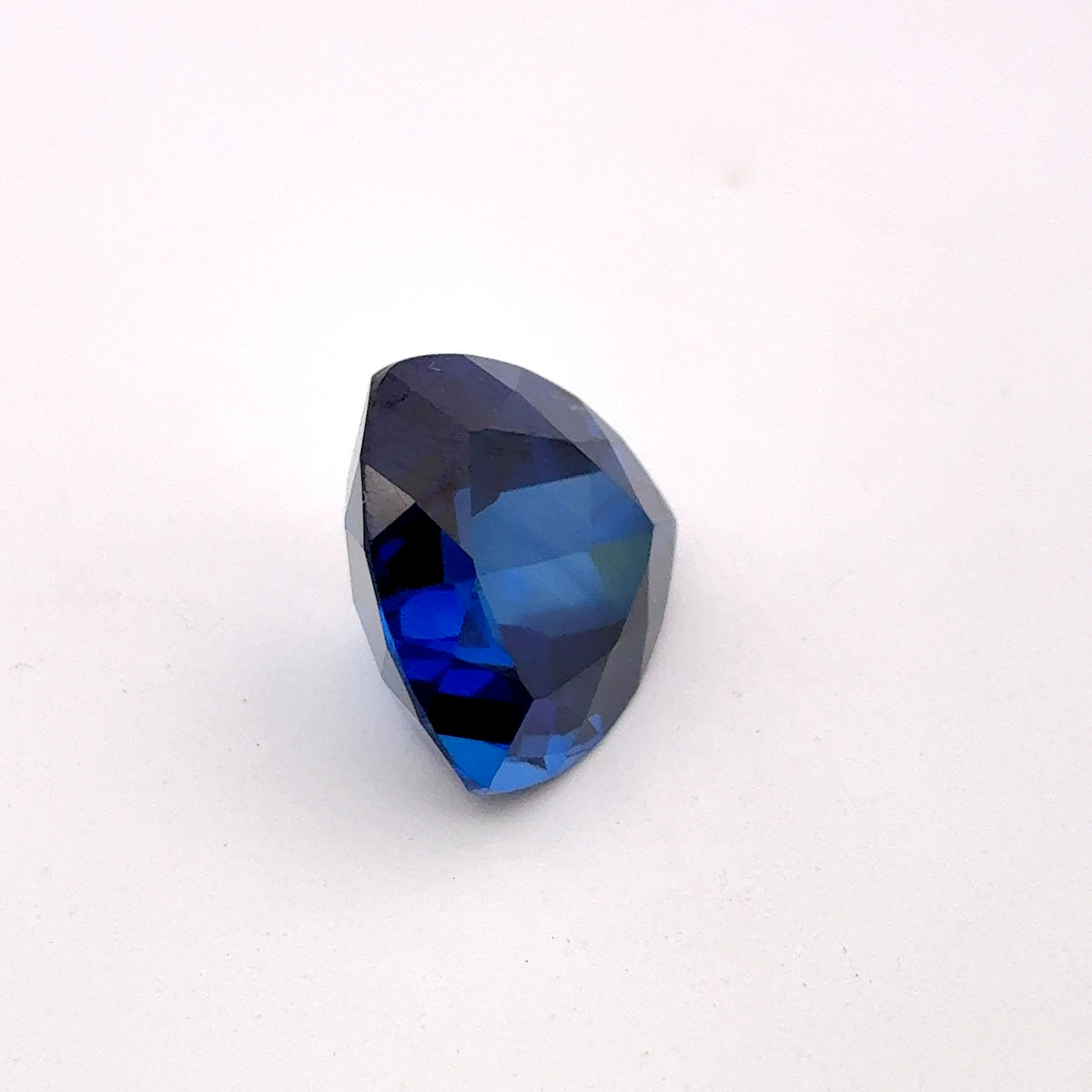 12mm Loose Trillion Cut Lab Created Blue Sapphire
