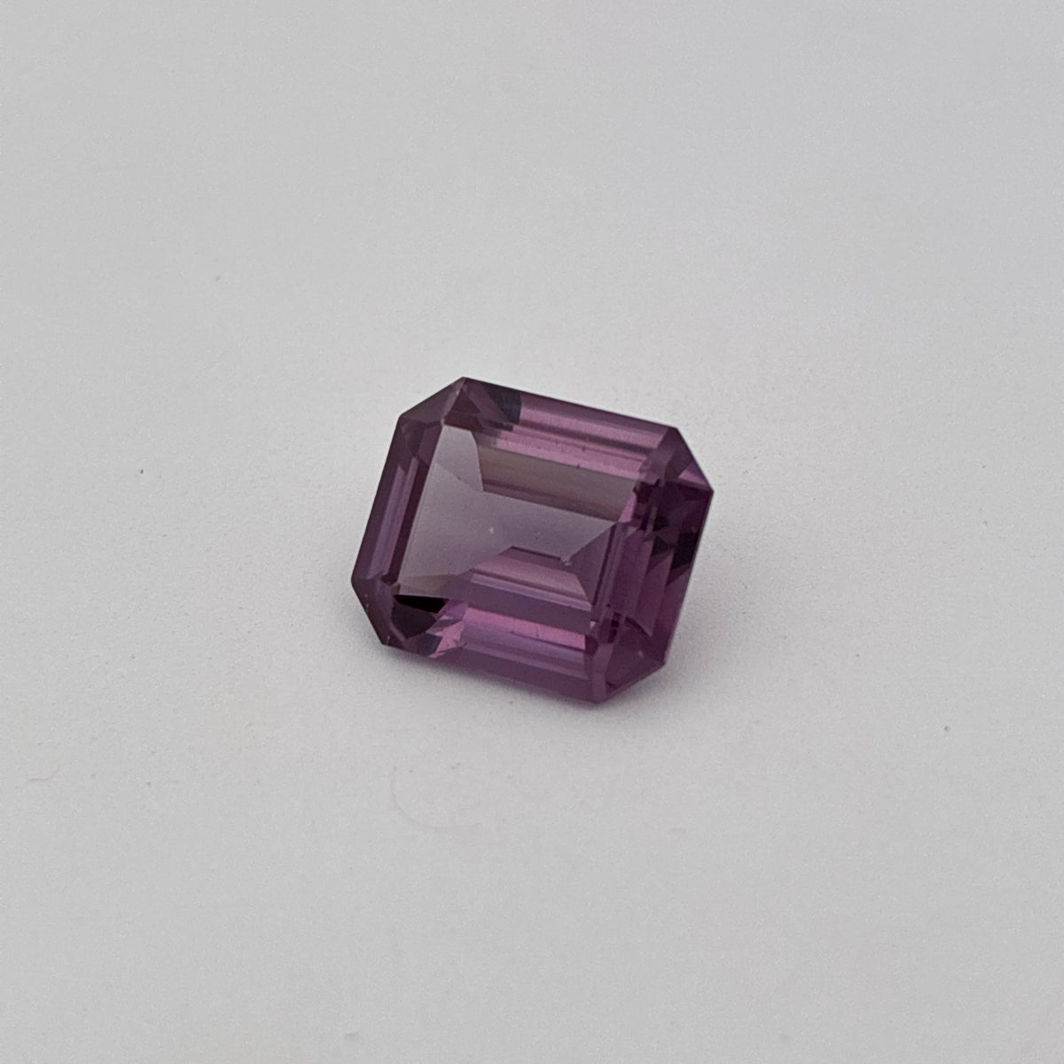 12x10mm Purple Synthetic Sapphire, 6.48 carat Lab Created Gem