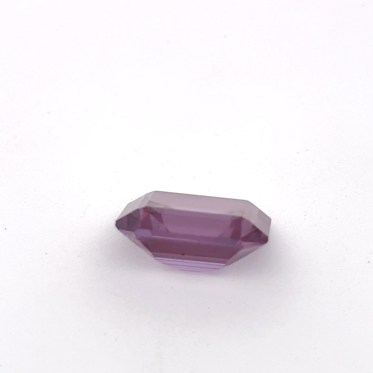 12x10mm Purple Synthetic Sapphire, 6.48 carat Lab Created Gem