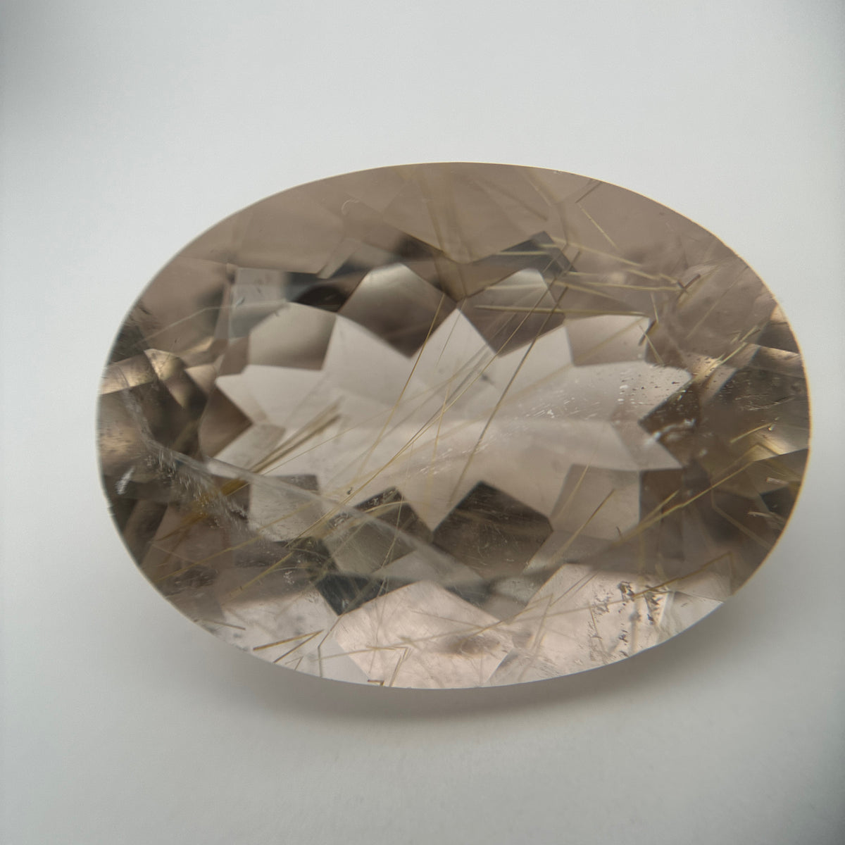 20x15mm Rutilated Quartz, 17.62 carat Loose Gem