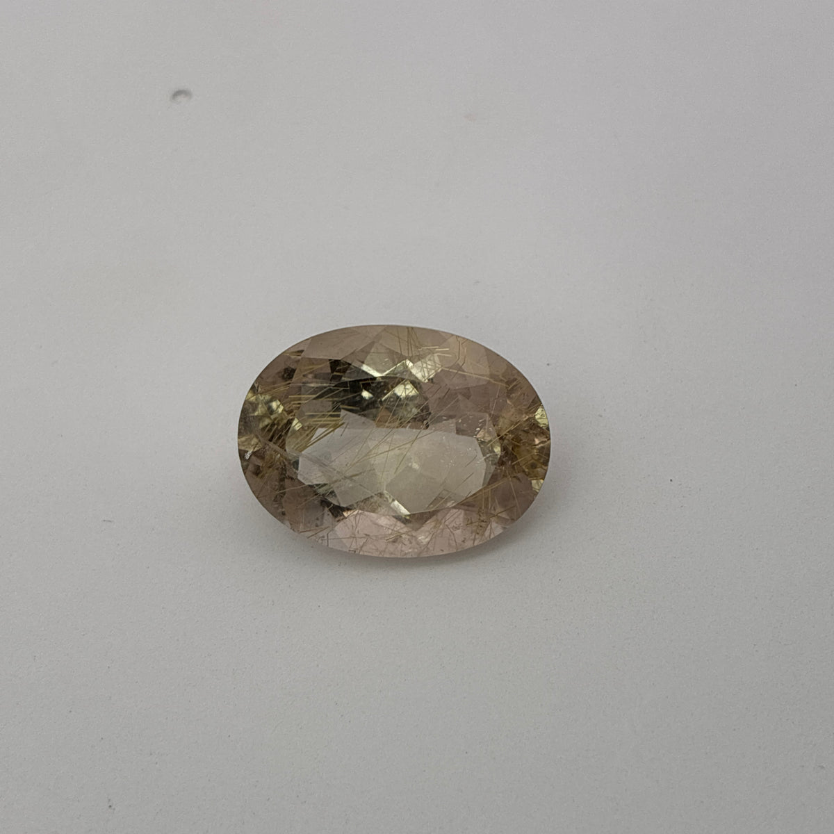 20x15mm Rutilated Quartz, 17.62 carat Loose Gem