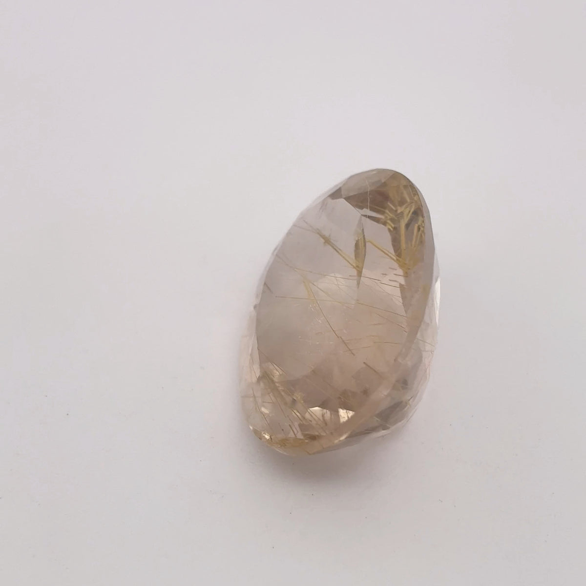 20x15mm Rutilated Quartz, 17.62 carat Loose Gem