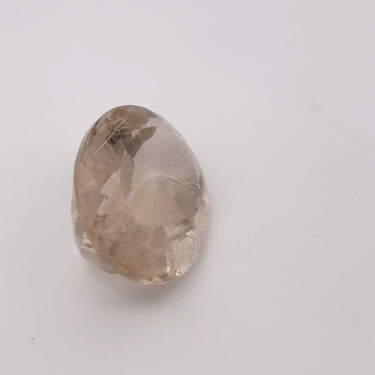 20x15mm Rutilated Quartz, 17.62 carat Loose Gem