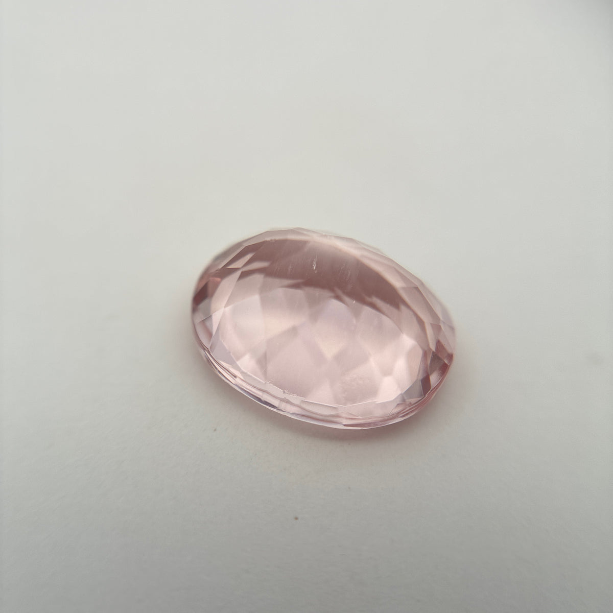11x9mm Loose Oval Cut Morganite, 3.51 carat