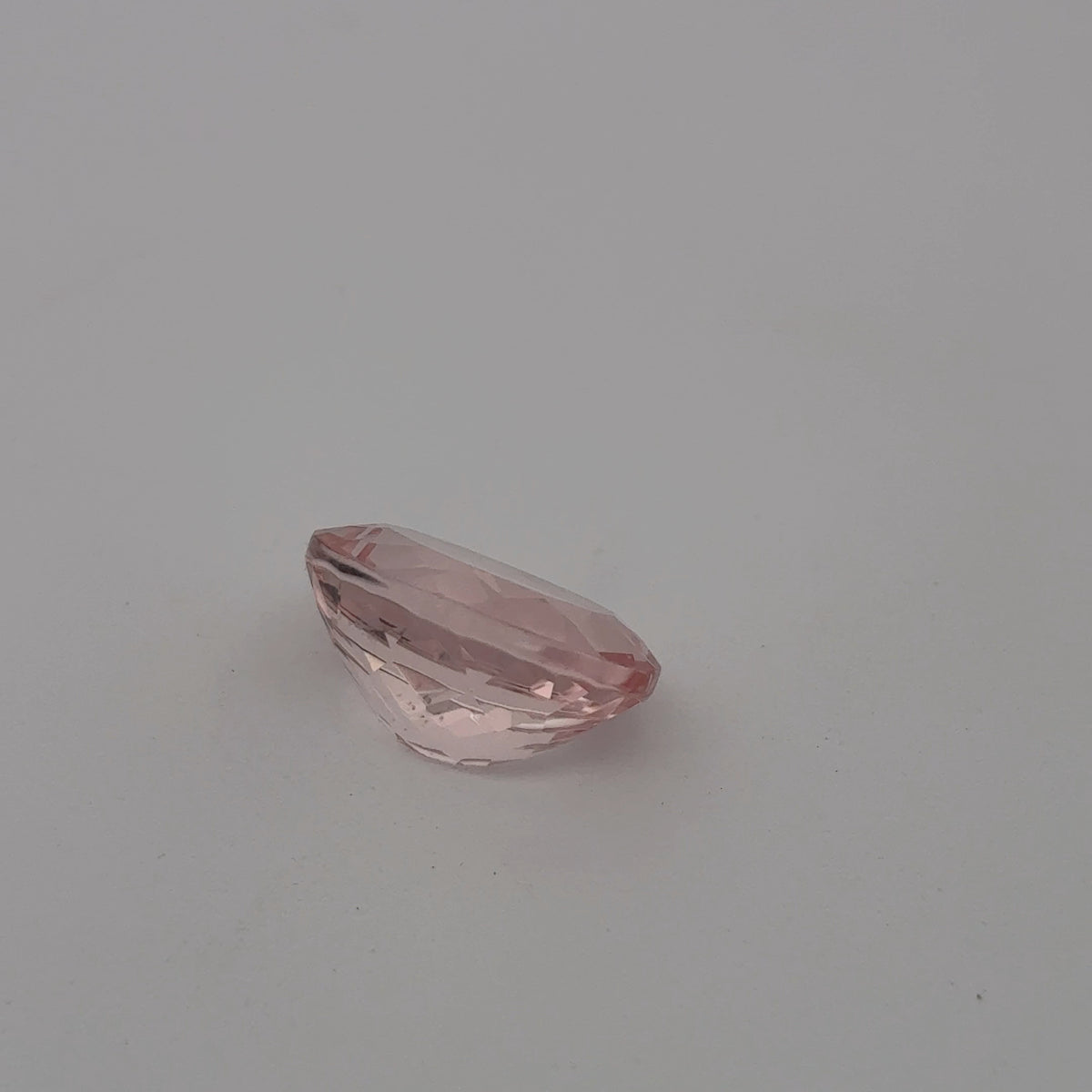 11x9mm Loose Oval Cut Morganite, 3.51 carat