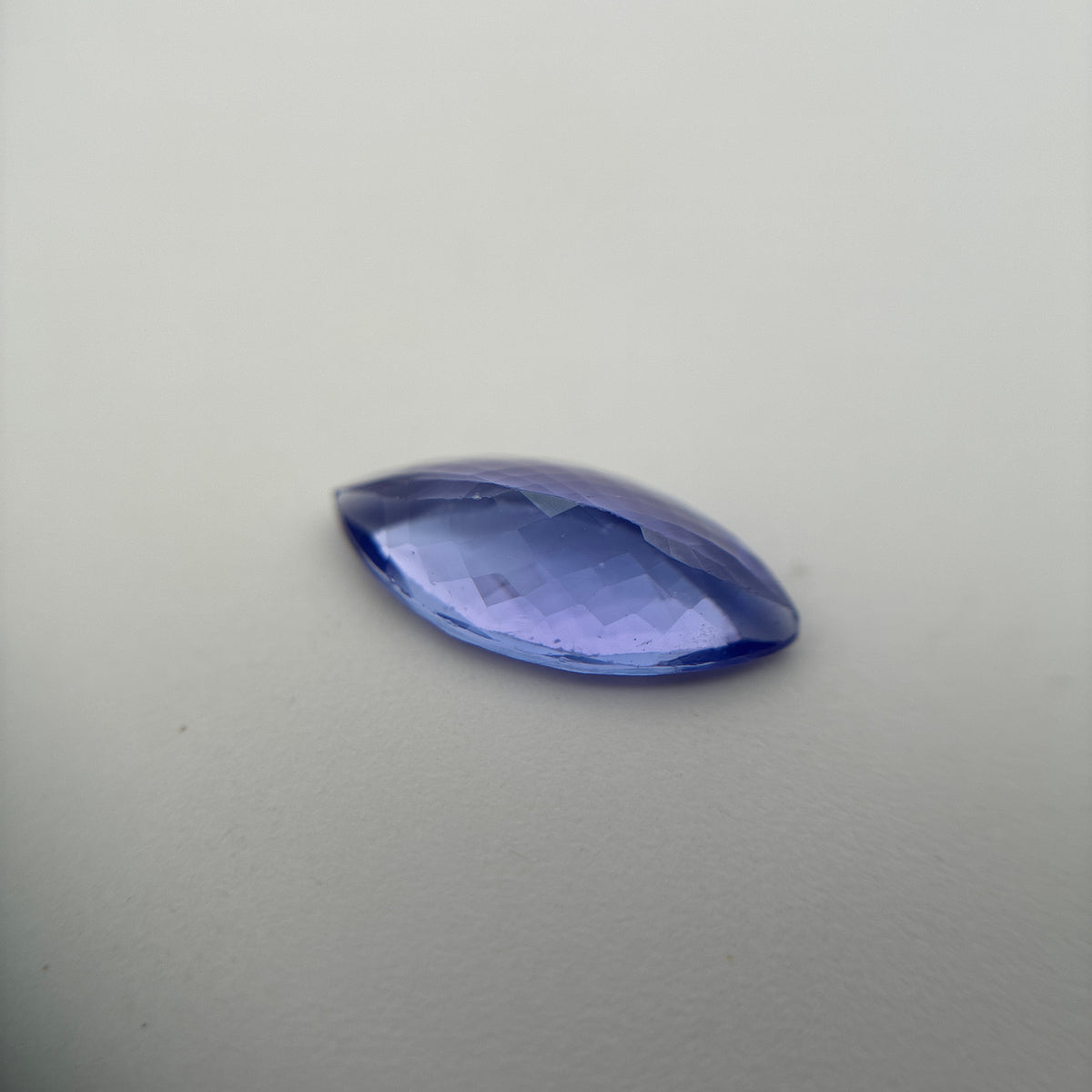 1.27 carat Violet-Blue Tanzanite, 11x5.5mm Marquise Cut