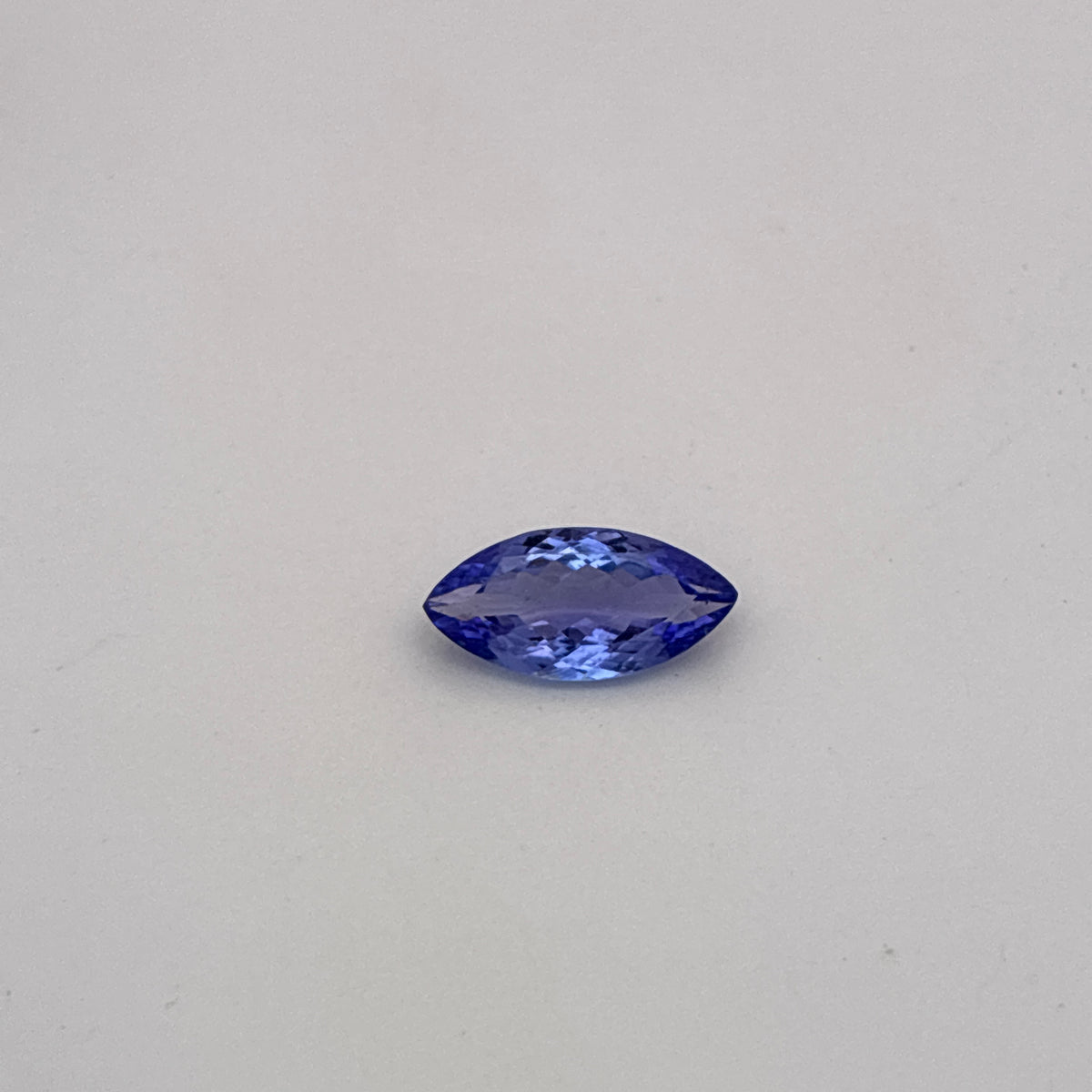 1.27 carat Violet-Blue Tanzanite, 11x5.5mm Marquise Cut