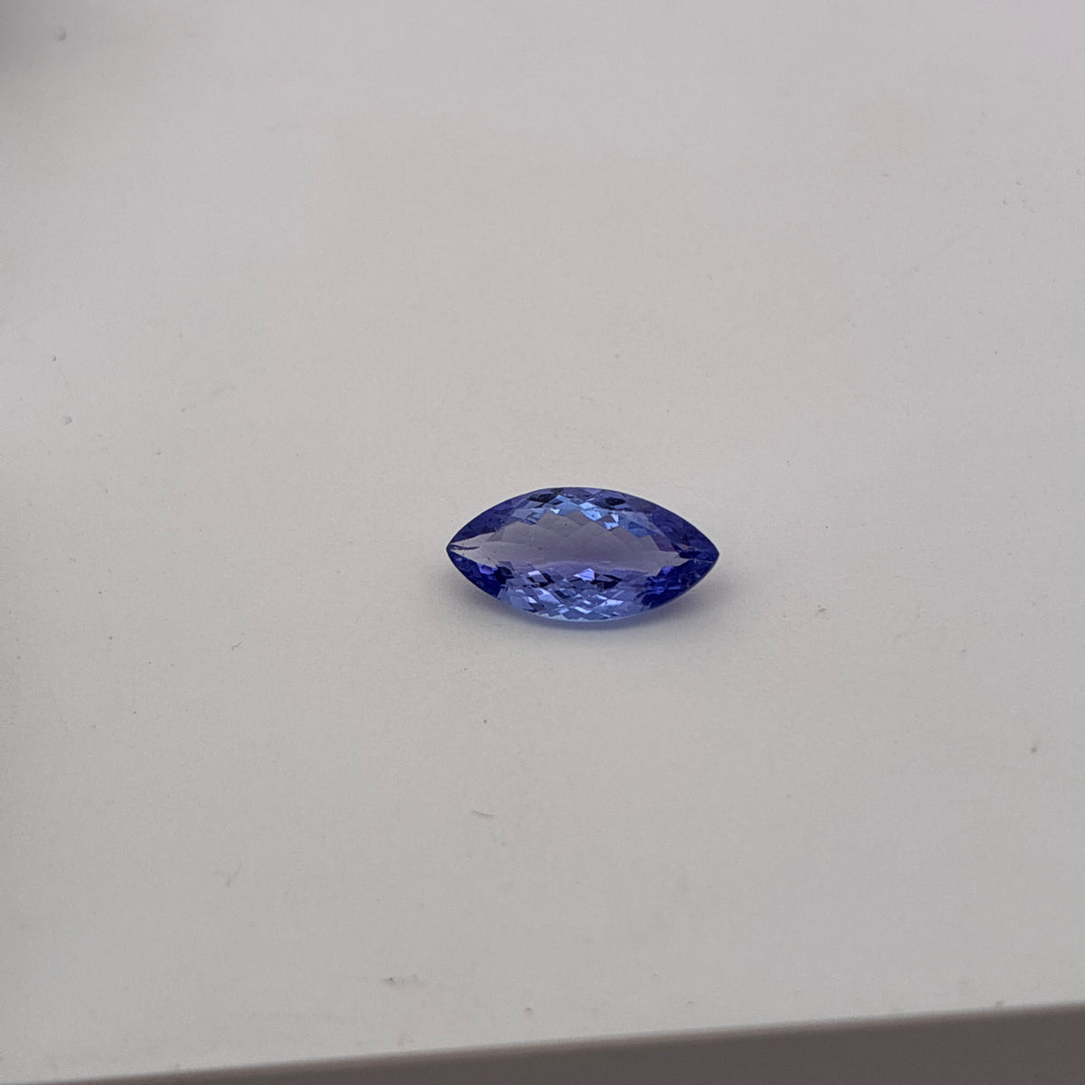 1.27 carat Violet-Blue Tanzanite, 11x5.5mm Marquise Cut