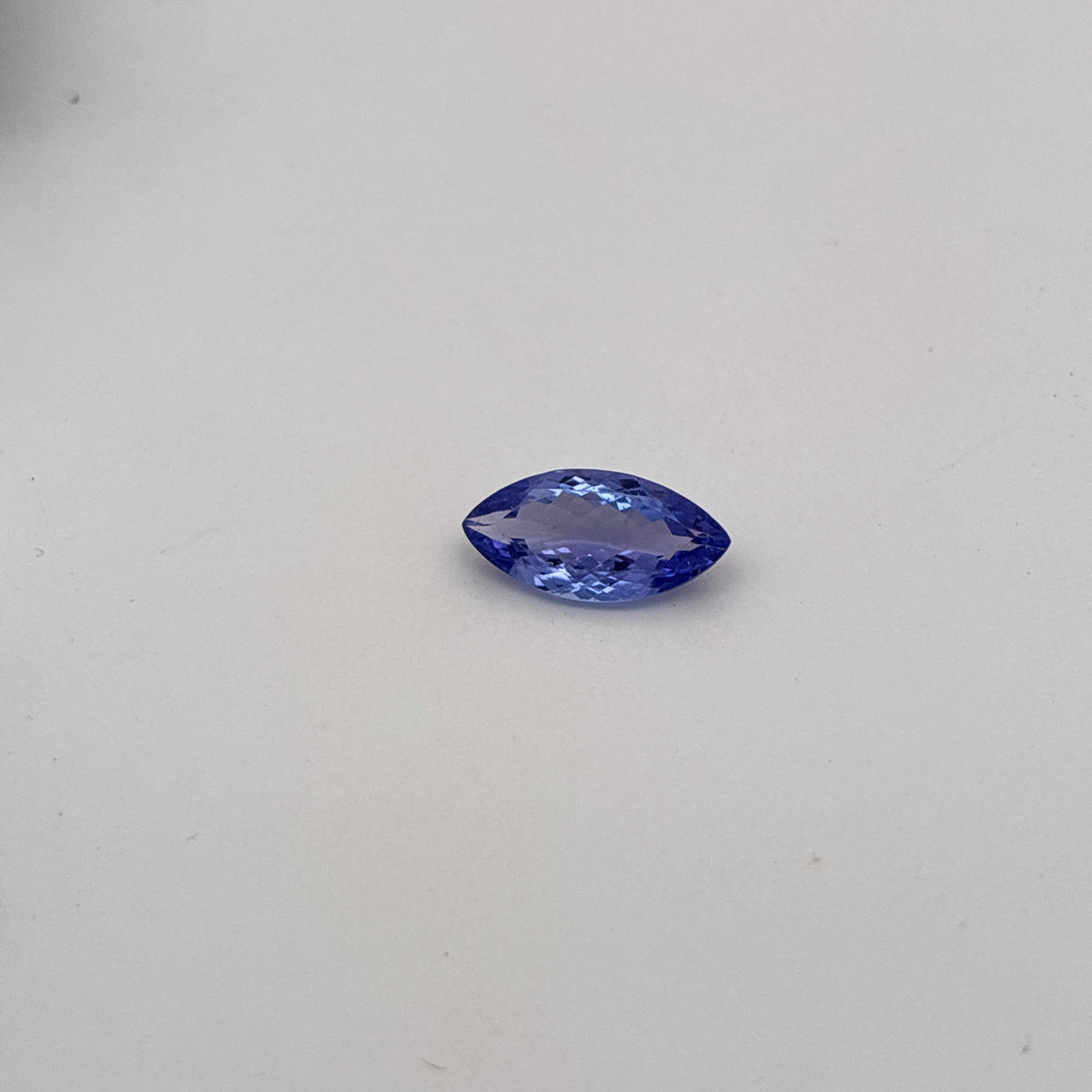 1.27 carat Violet-Blue Tanzanite, 11x5.5mm Marquise Cut