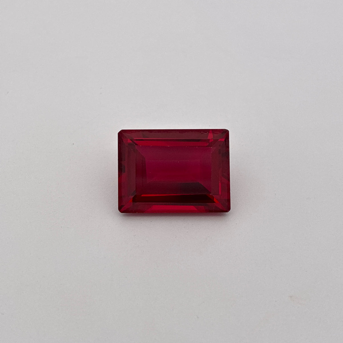 16x12mm Deep Red Lab Ruby, 15.42 carats