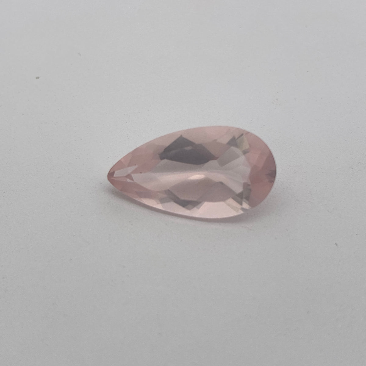 19x10mm Pear cut Rose Quartz, 6.90 carats