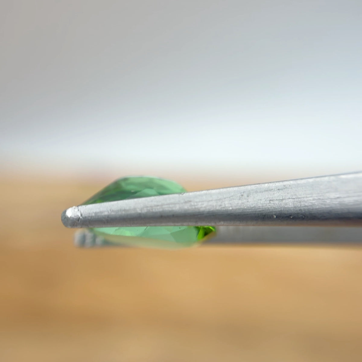 2.54 carat Green Tourmaline, 10x7.5mm Oval cut Recycled Gem