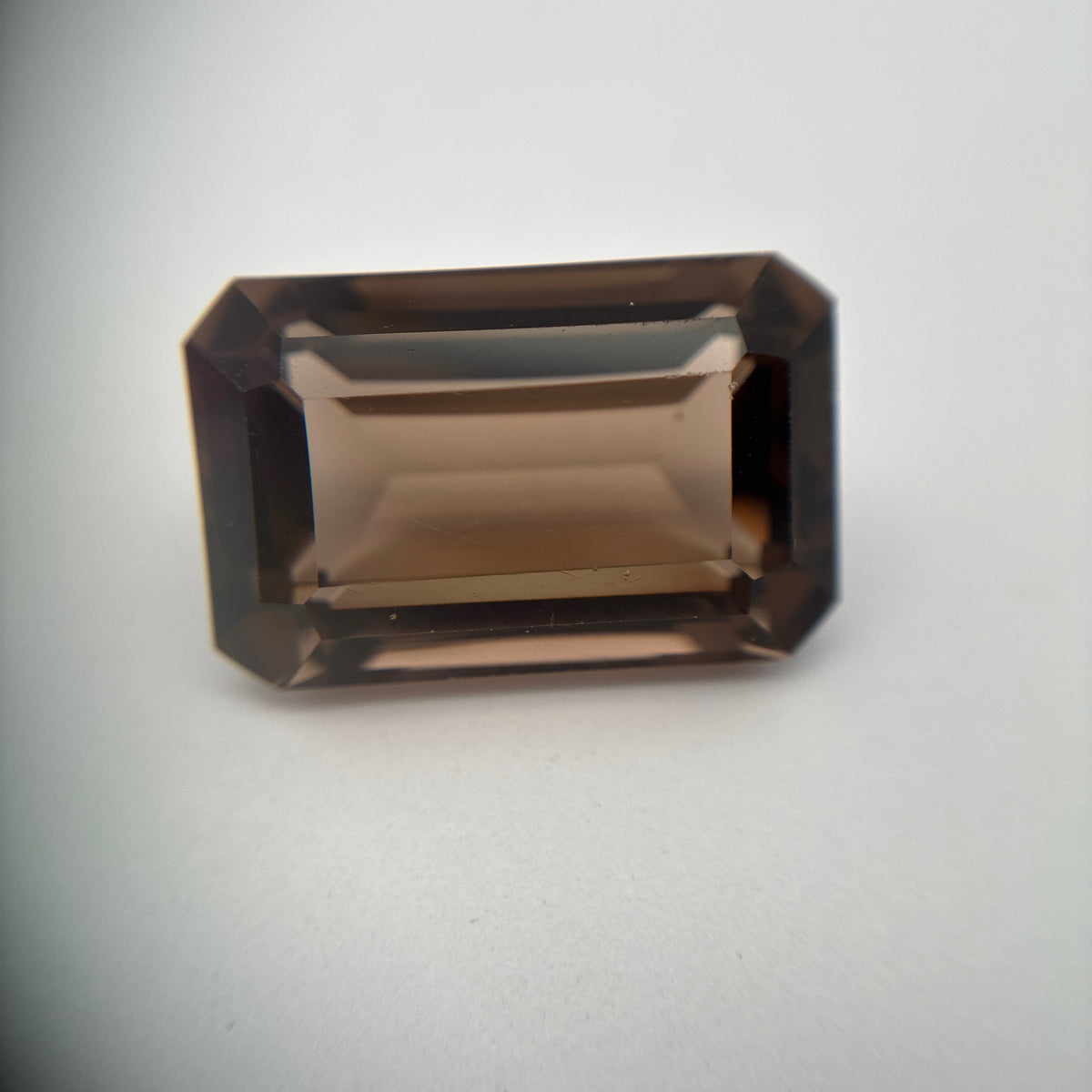110 carat Lot of Smoky Quartz, Discount Damaged Brown Quartz, 8 pieces, Faceted, Recycled, Chipped and Worn, for Facet Rough