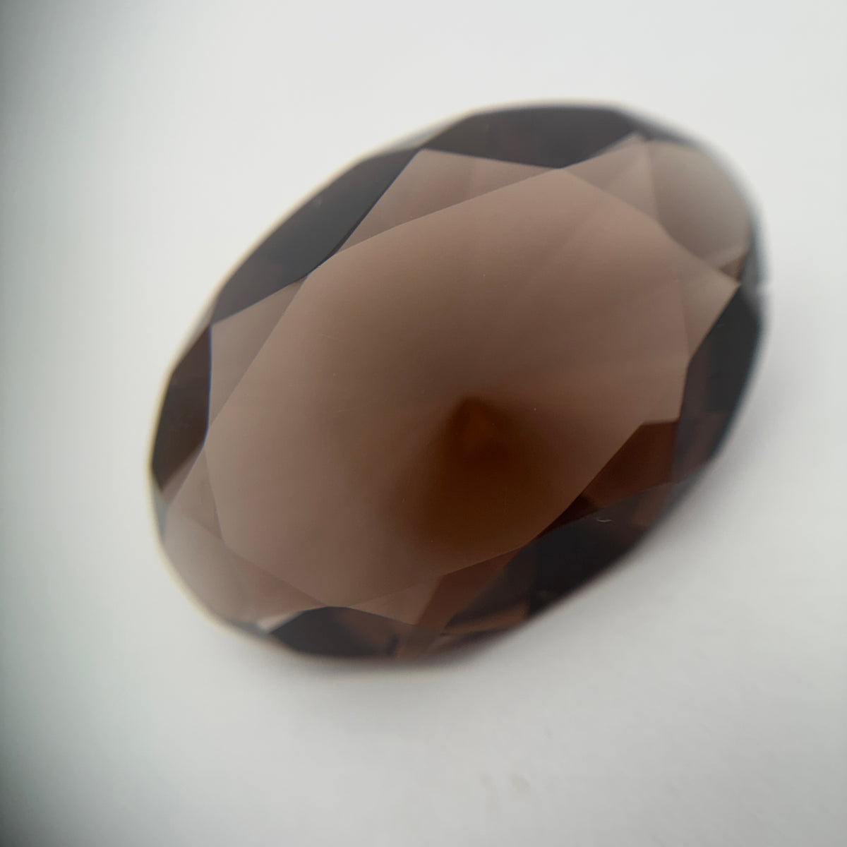 110 carat Lot of Smoky Quartz, Discount Damaged Brown Quartz, 8 pieces, Faceted, Recycled, Chipped and Worn, for Facet Rough