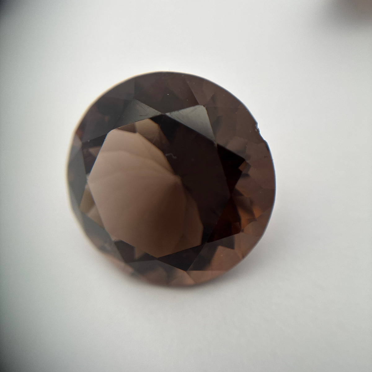 110 carat Lot of Smoky Quartz, Discount Damaged Brown Quartz, 8 pieces, Faceted, Recycled, Chipped and Worn, for Facet Rough