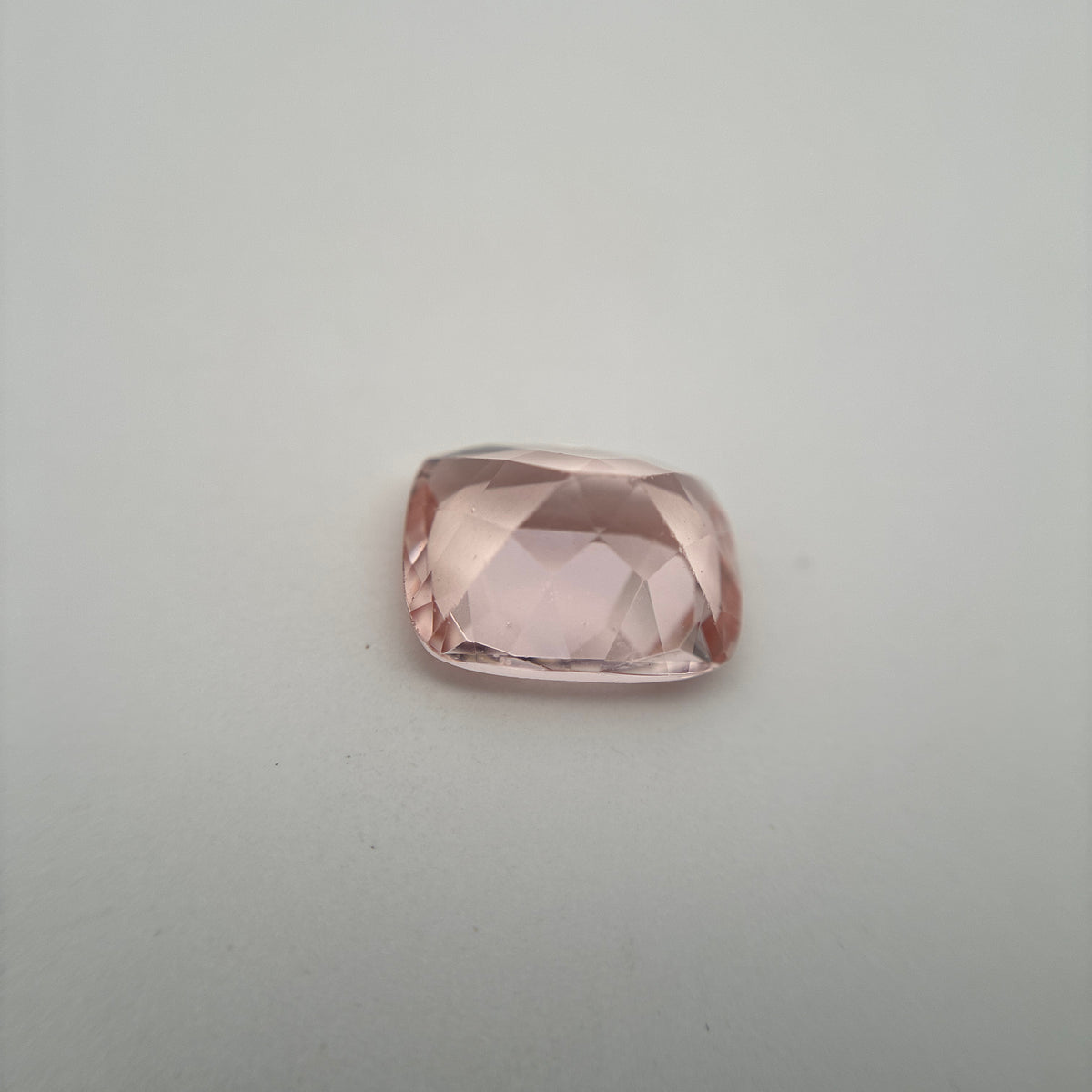 10x8mm Morganite 2.94 carat, Rectangle Cushion Cut