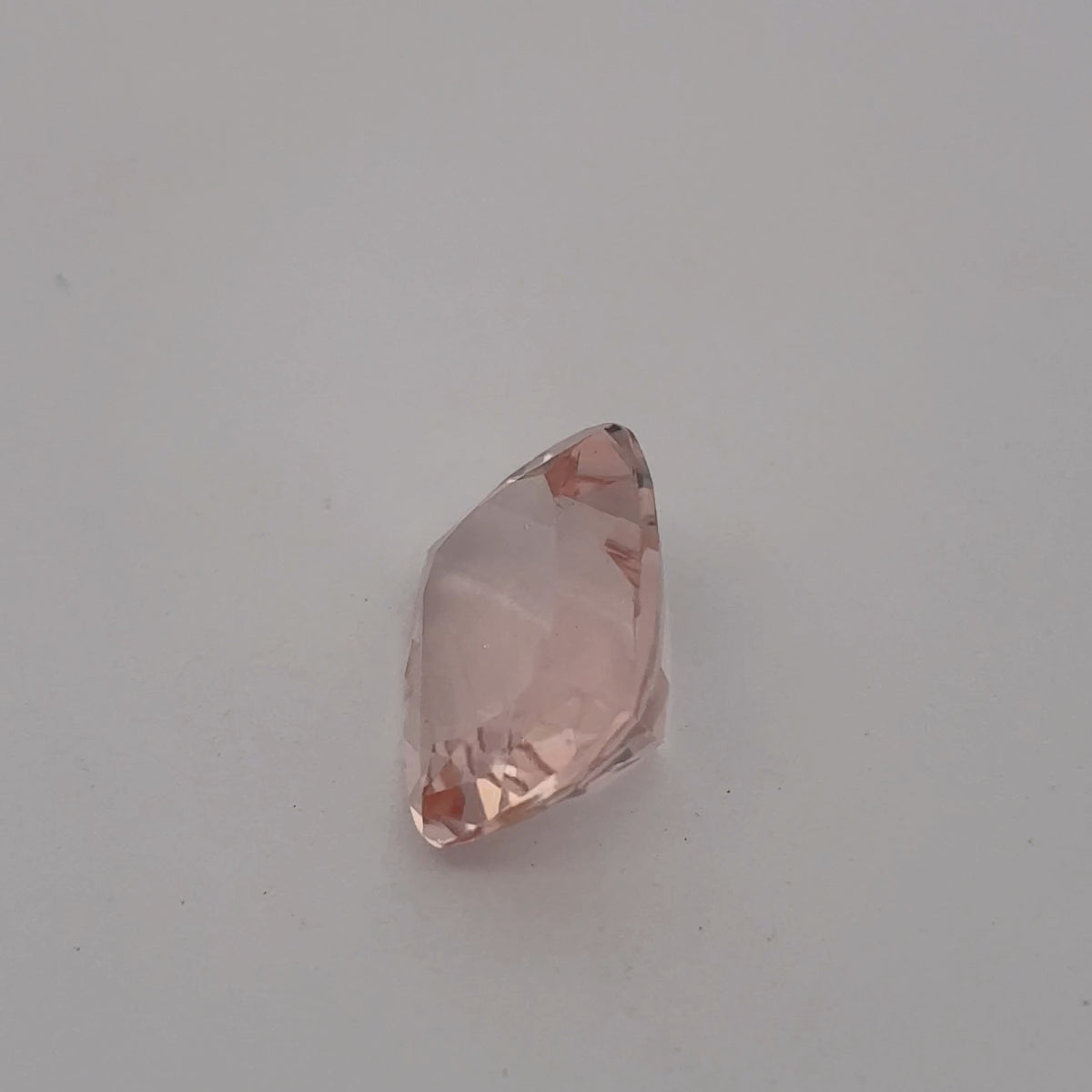 10x8mm Morganite 2.94 carat, Rectangle Cushion Cut