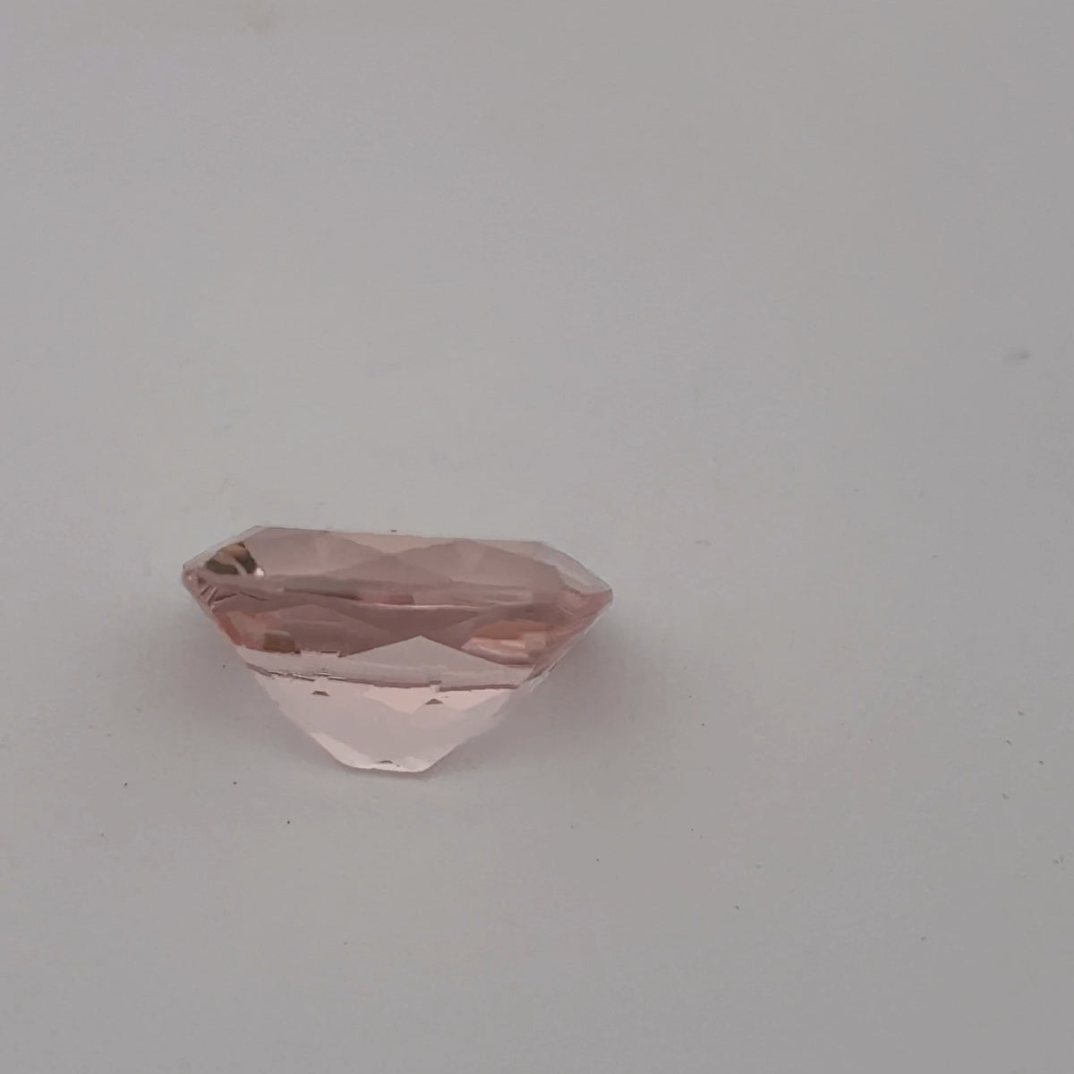 10x8mm Morganite 2.94 carat, Rectangle Cushion Cut
