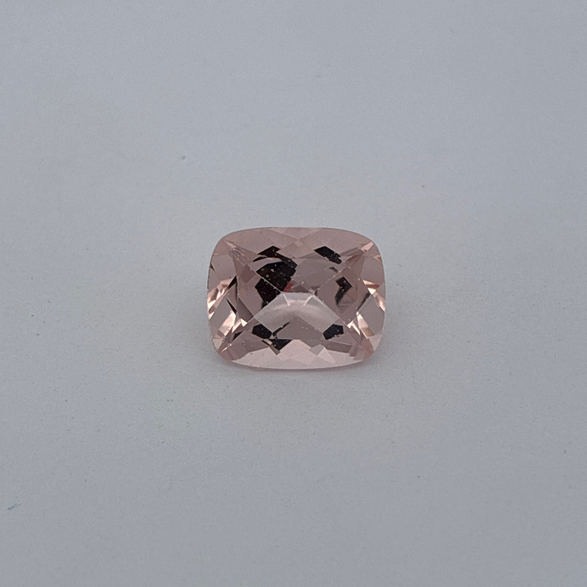 10x8mm Morganite 2.94 carat, Rectangle Cushion Cut