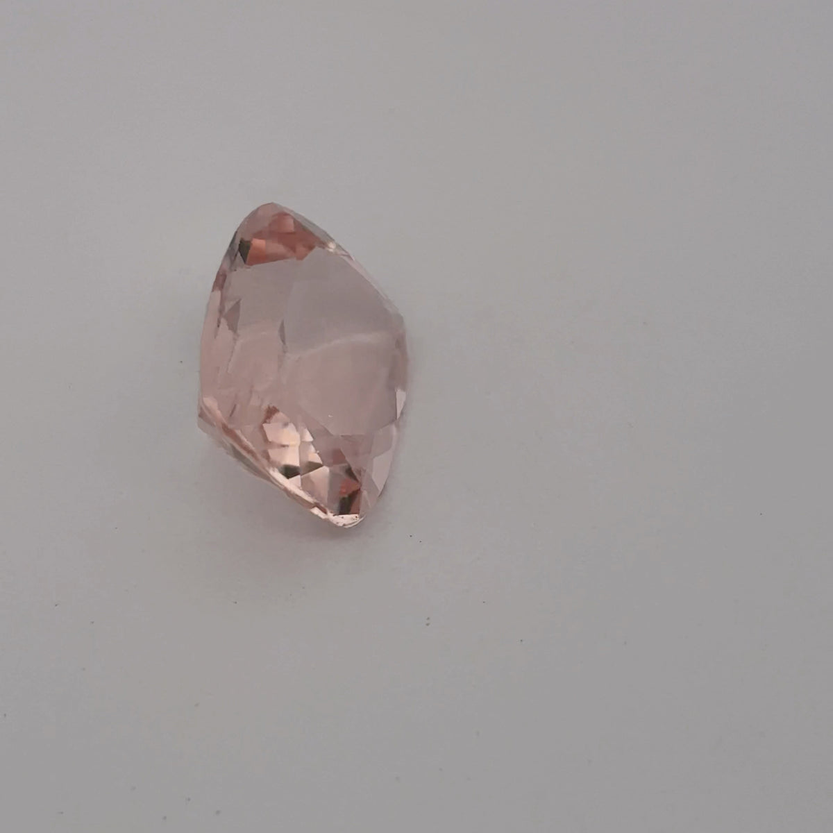 10x8mm Morganite 2.94 carat, Rectangle Cushion Cut