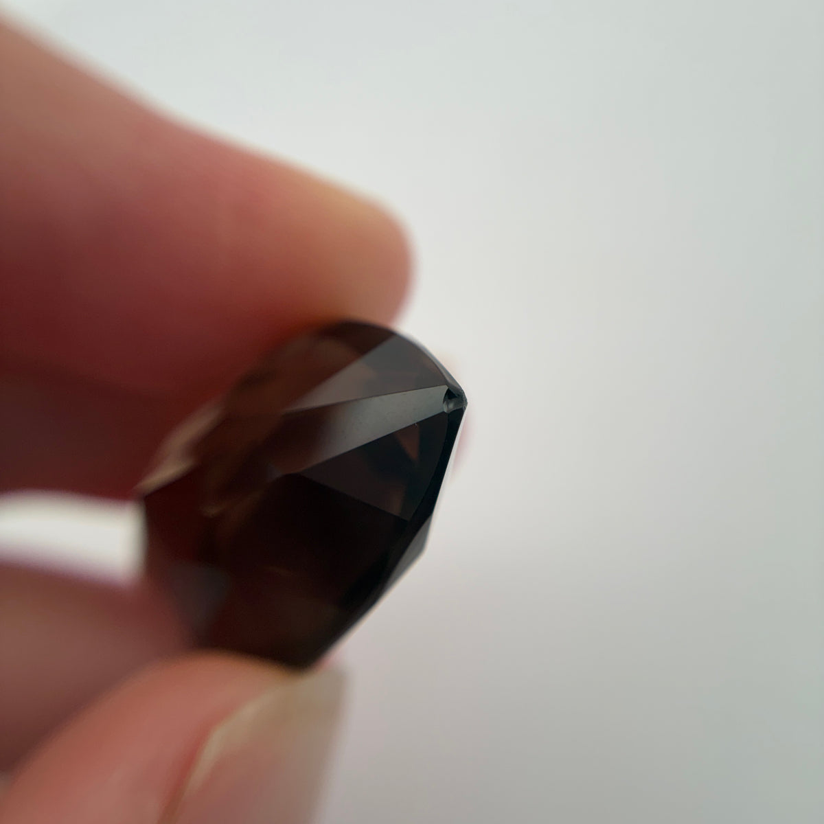 22 carat Smoky Quartz, 28x16mm Marquise Cut Brown Loose Gemstone