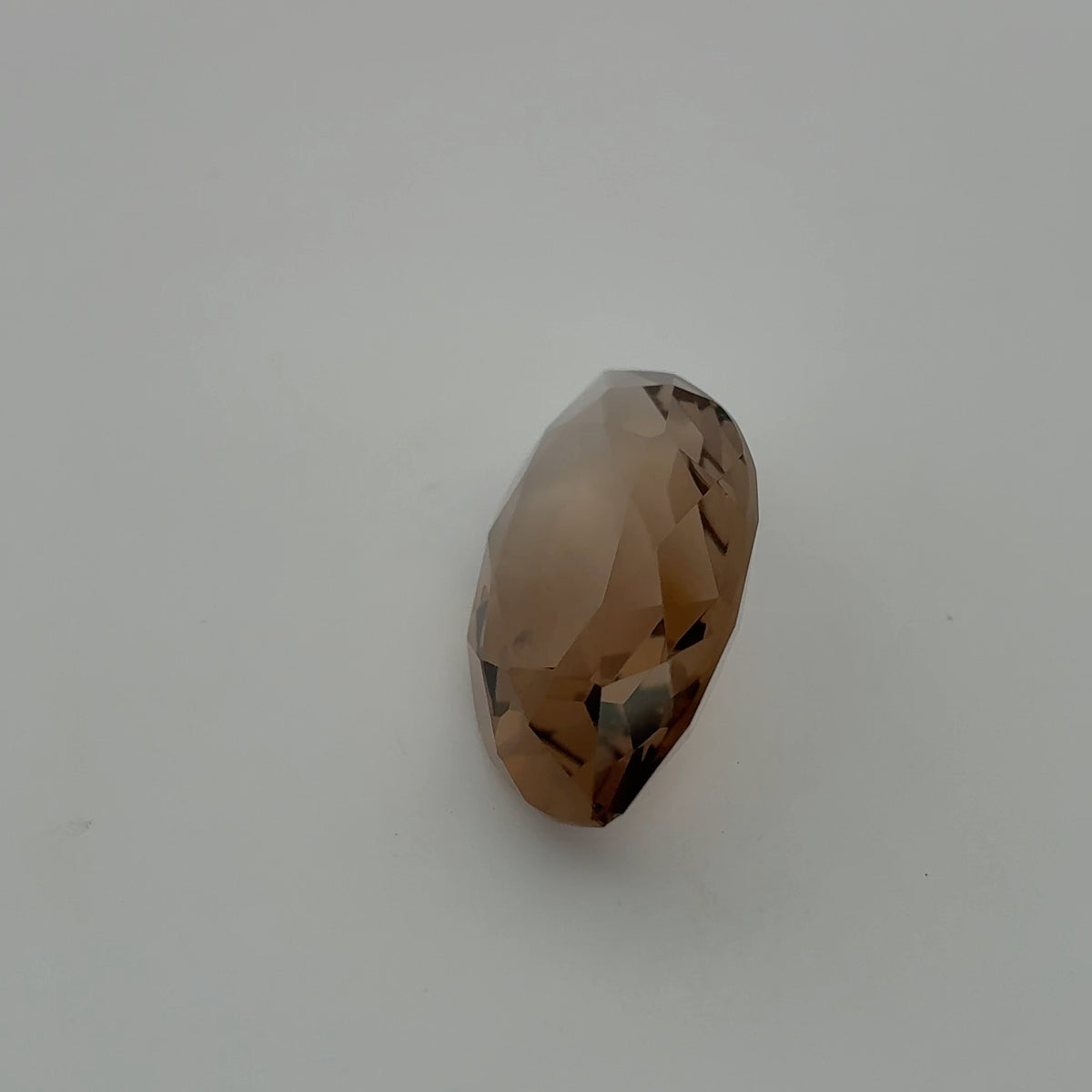 22 carat Smoky Quartz, 28x16mm Marquise Cut Brown Loose Gemstone