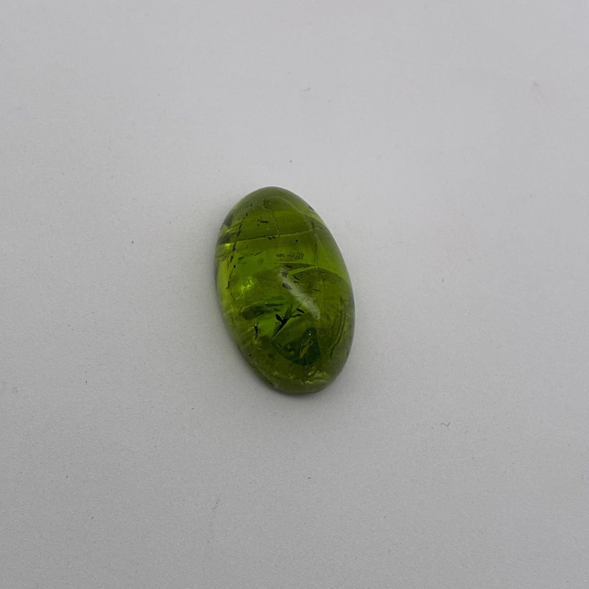 16.73 carat Peridot, 18.5x11.2mm Oval Cabochon
