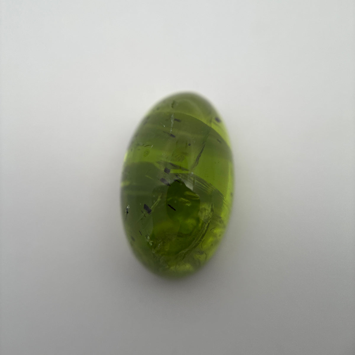 16.73 carat Peridot, 18.5x11.2mm Oval Cabochon