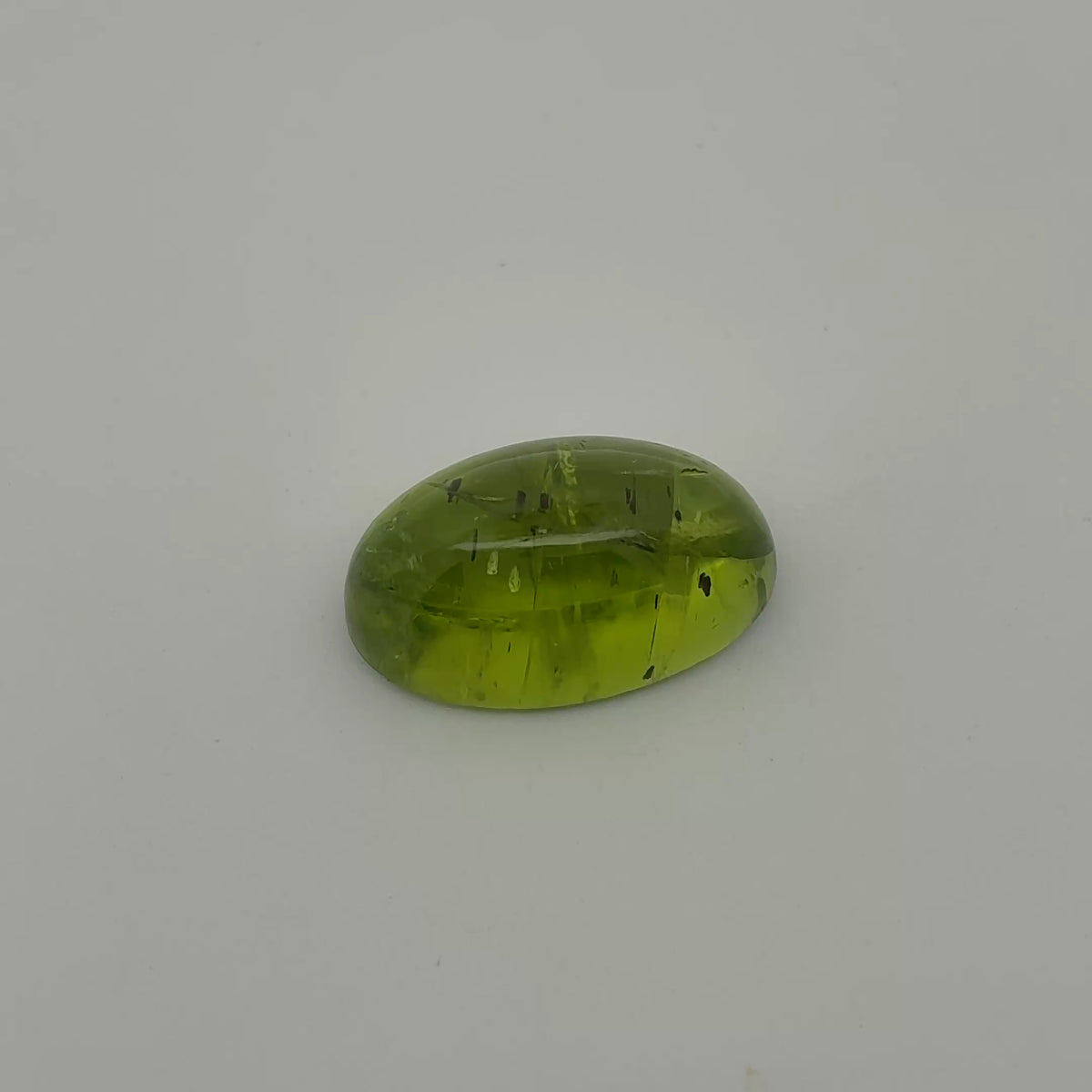 16.73 carat Peridot, 18.5x11.2mm Oval Cabochon