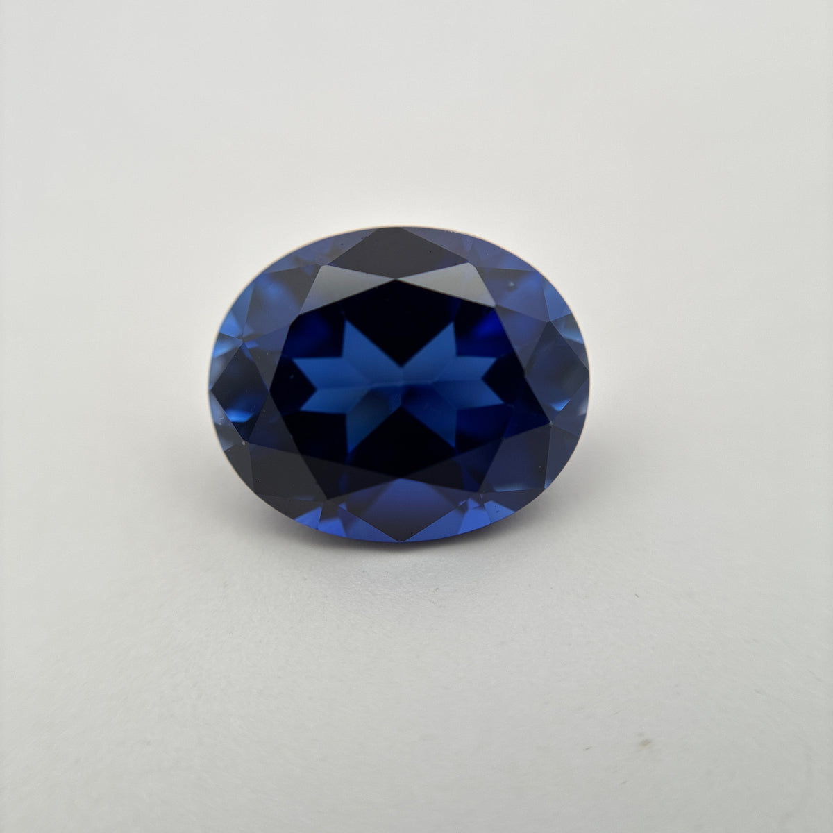 12x10mm Blue Lab Created Sapphire, 6.43 carat