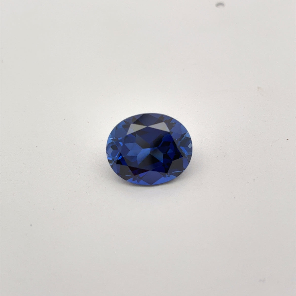 12x10mm Blue Lab Created Sapphire, 6.43 carat