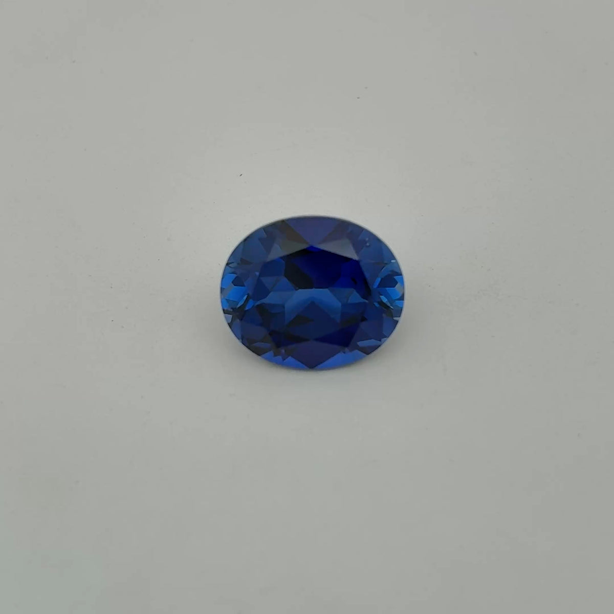 12x10mm Blue Lab Created Sapphire, 6.43 carat
