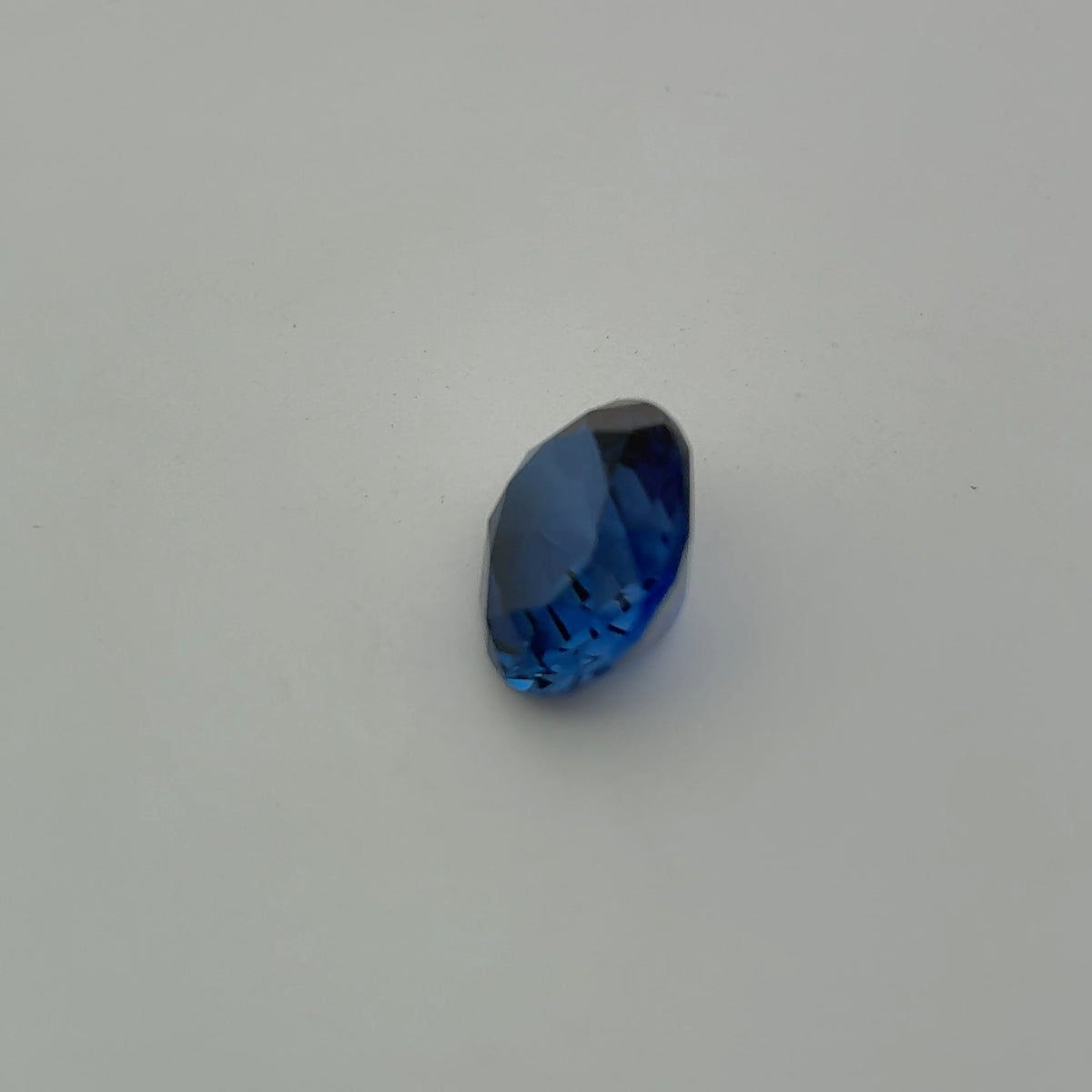 12x10mm Blue Lab Created Sapphire, 6.43 carat
