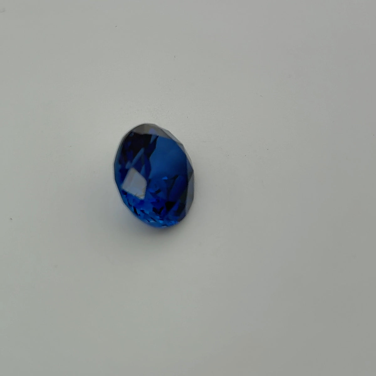 12x10mm Blue Lab Created Sapphire, 6.43 carat