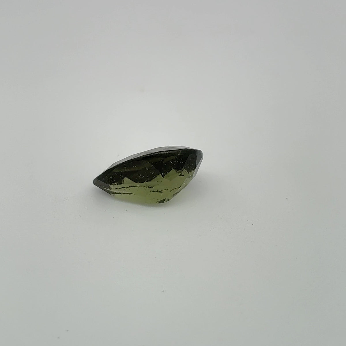 15x10mm Moldavite 4.73 Carat Pear Cut