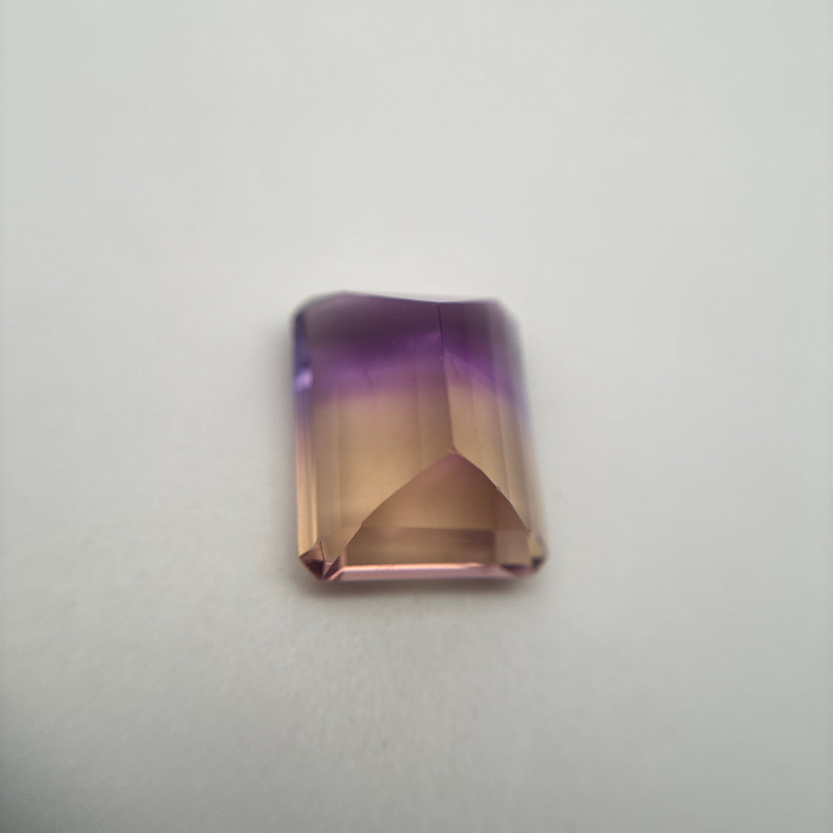 6.24 ct Ametrine, 12.3x10.1mm Emerald cut