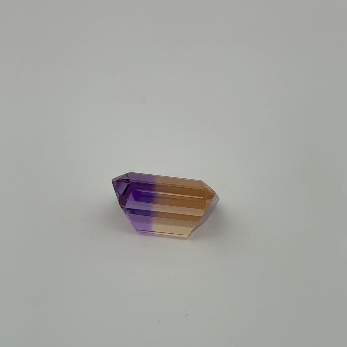 6.24 ct Ametrine, 12.3x10.1mm Emerald cut