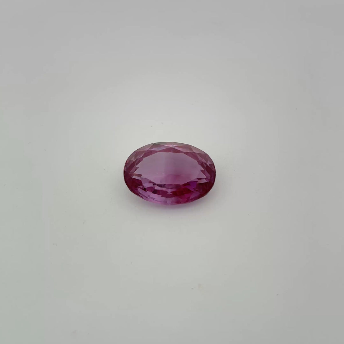 18x13mm Oval Purple Lab Sapphire, 16.77 carat Color Change Synthetic Gem