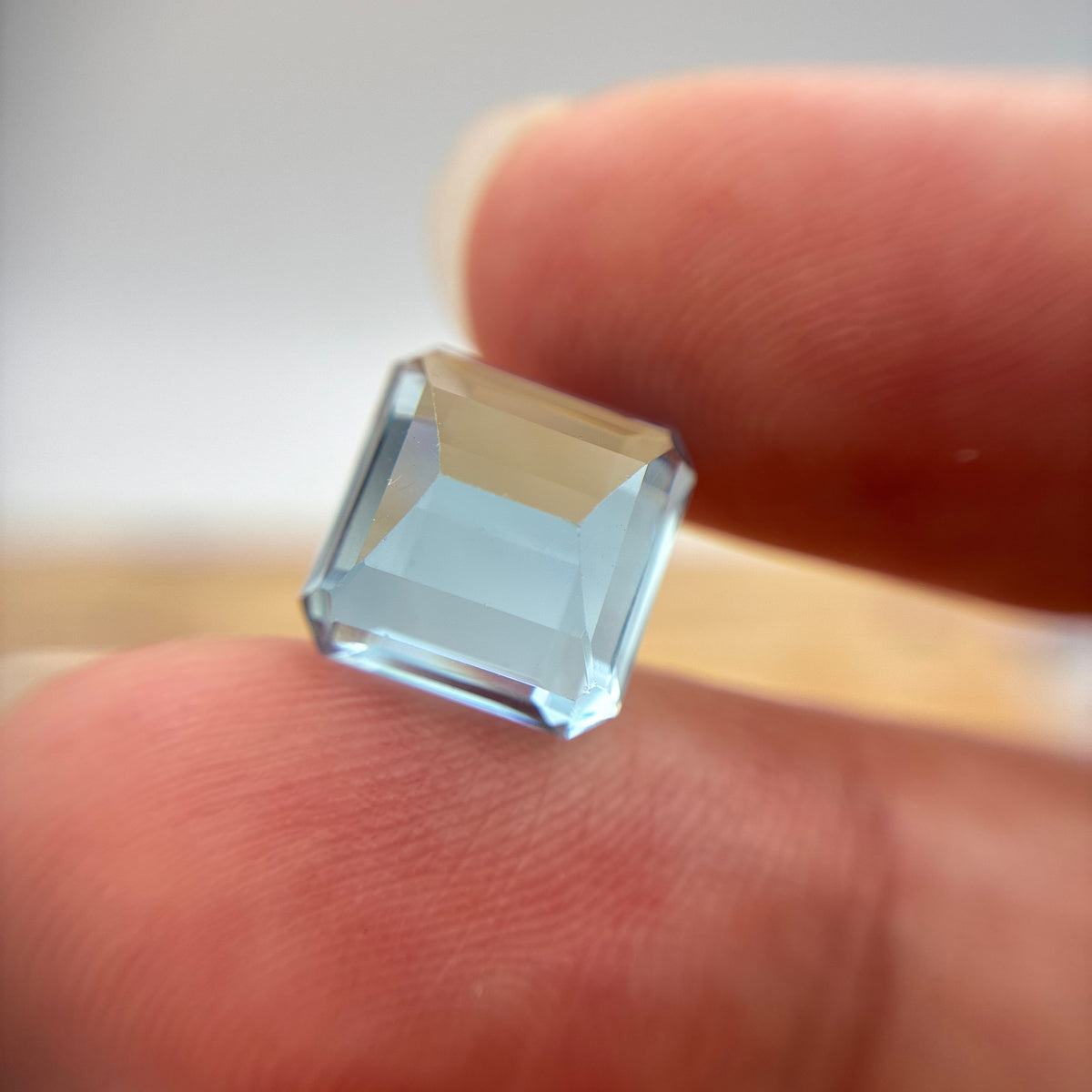 5.63 carat Aquamarine, Approx. 10.5mm Square