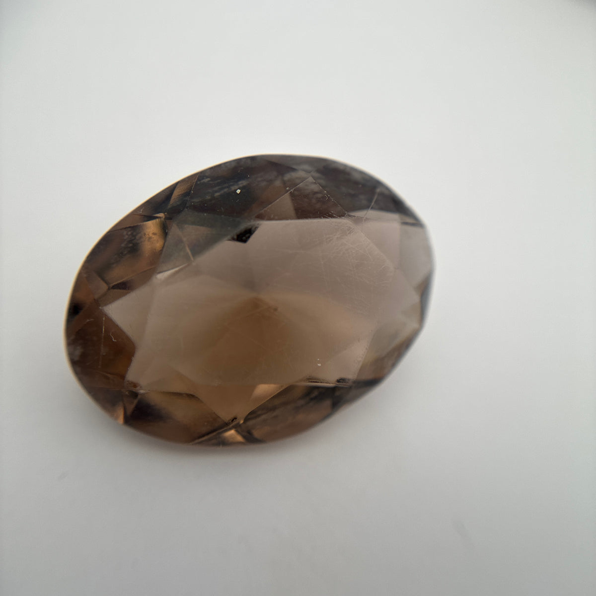 107 carat Lot of Smoky Quartz, Discount Damaged Brown Quartz, 8 pieces, Faceted, Recycled, Chipped and Worn, for Facet Rough