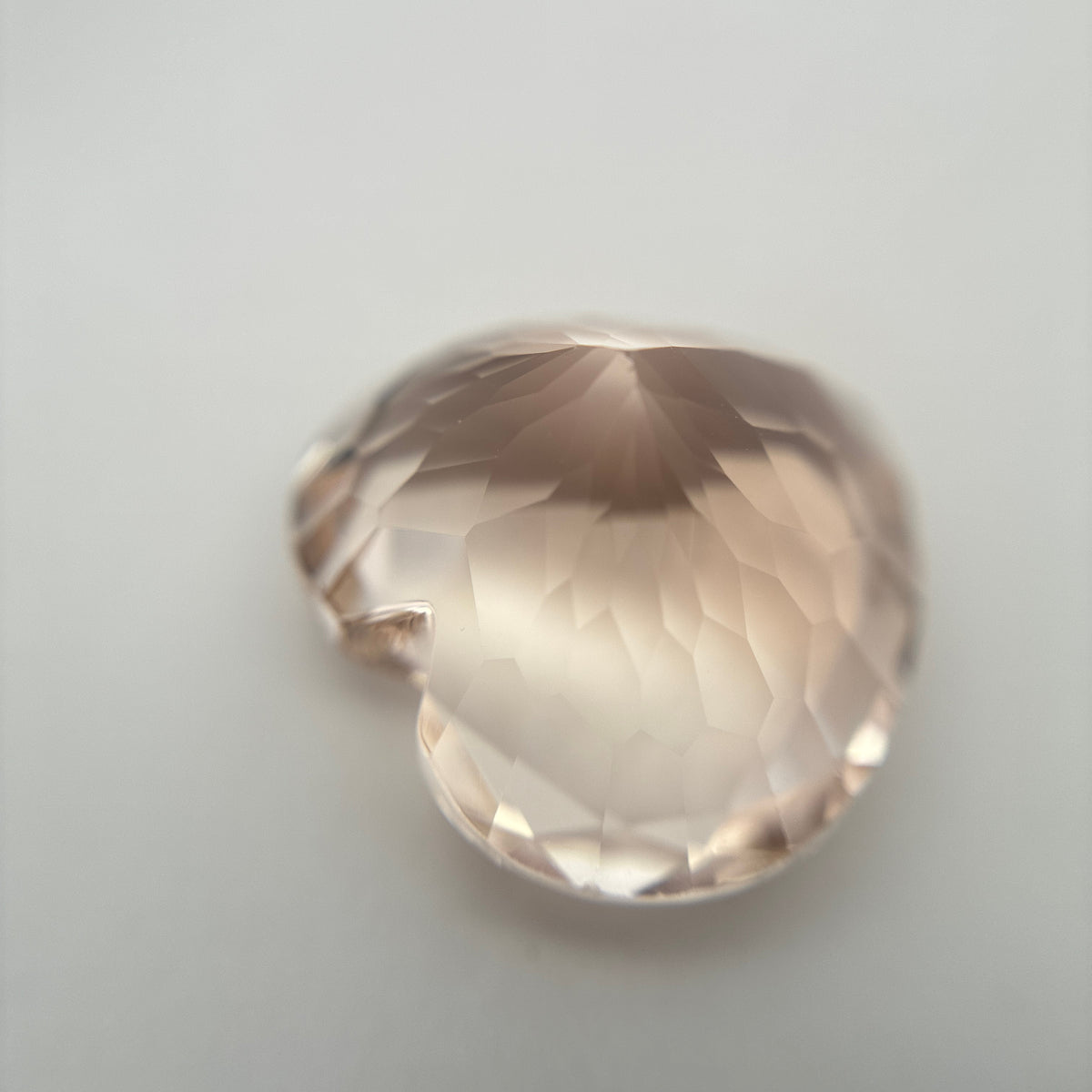 21 carat Light Topaz, 17.5x16.3mm Heart-Shaped